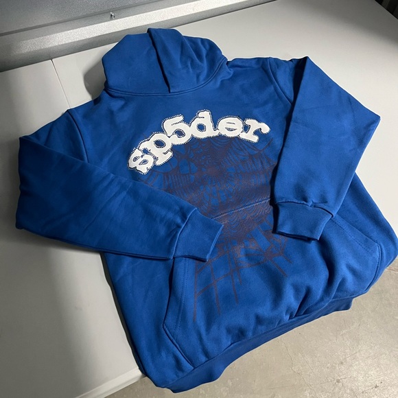 Sp5der “Royal Blue” Hoodie